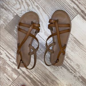 Brown sandals Nine West